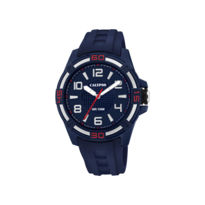 Correa de reloj Calypso K5760/2 Caucho Azul