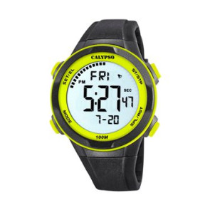 Correa de reloj Calypso K5780/1 Caucho Negro