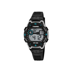 Correa de reloj Calypso K5853/4 Caucho Negro 12mm