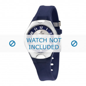 Calypso correa de reloj K5162-4 Caucho / plástico Azul 