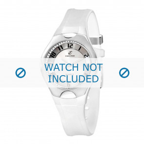 Calypso correa de reloj K5162-5 Caucho / plástico Blanco