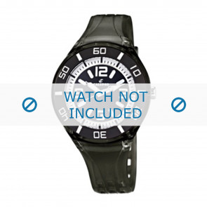 Calypso correa de reloj K5588/8  Caucho / plástico Negro