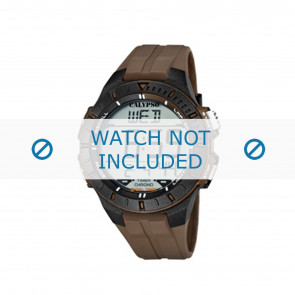 Calypso correa de reloj K5607-4 Caucho / plástico Marrón