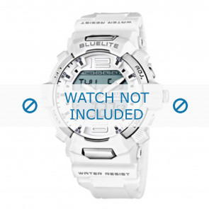 Correa de reloj Calypso K5608-1 Plástico Blanco 18mm