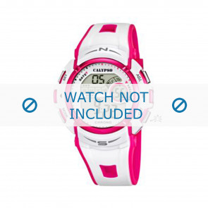 Calypso correa de reloj K5610-3 Caucho / plástico Blanco