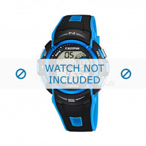 Correa de reloj Calypso K5610.6 Caucho Azul 24mm