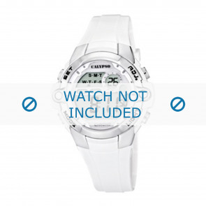 Correa de reloj Calypso K5617-1 Plástico Blanco 11mm