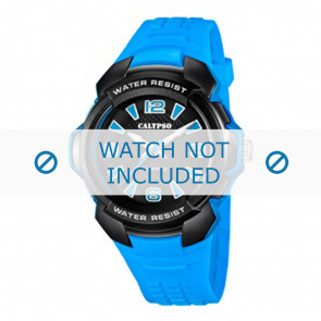Correa de reloj Calypso K5635-4 Caucho Azul 19mm