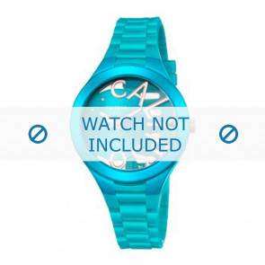 Correa de reloj Calypso K5678-4 Plástico Azul claro 13mm