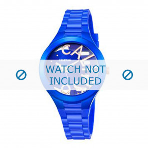 Calypso correa de reloj K5678-7 Caucho / plástico Azul