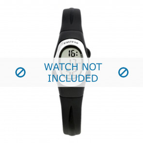 Calypso correa de reloj K6018-1 / K6018-3 Caucho Negro