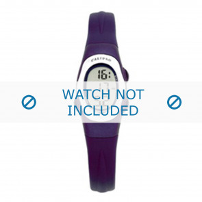 Calypso correa de reloj K6018-5 Caucho Púrpura