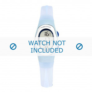 Correa de reloj Calypso K6018-6 Plástico Azul claro 7mm