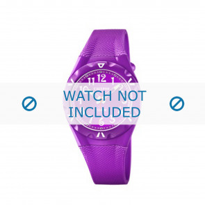 Calypso correa de reloj K6064-4 Caucho / plástico Púrpura