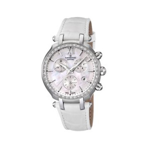 Correa de reloj Candino C4522 Cuero Blanco