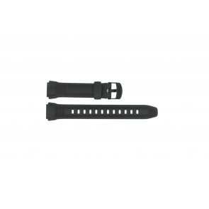 Correa de reloj Casio W-212H / 10300101 Plástico Negro 18mm