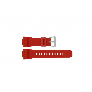 Casio correa de reloj G-7900A-4 / 10332099 Caucho / plástico Rojo 16mm