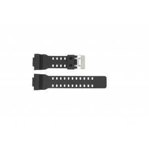 Casio correa de reloj G-8900-1 / GA-100-1 / GA-110 / GA-110MB / 10347688 Plástico Negro 16mm