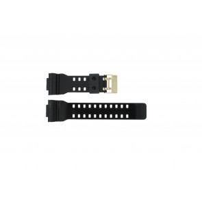 Correa de reloj Casio GA-110GB / GA-710GB / 10391028 Caucho Negro 15mm