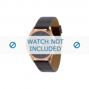 Calvin Klein correa de reloj K26215 Cuero Marrón 19mm