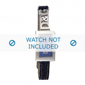 Dolce & Gabbana correa de reloj 3719050034 Cuero Azul 