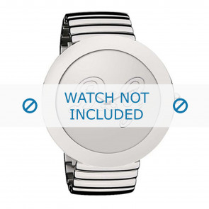 Dolce & Gabbana correa de reloj DW0280 Metal Plateado