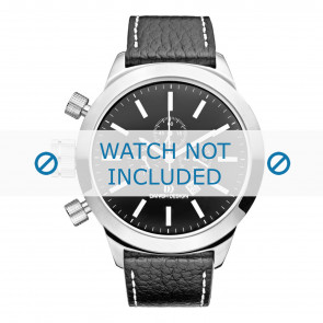 Correa de reloj Danish Design IQ13Q1040 Cuero Negro 23mm