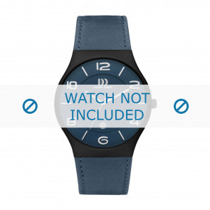 Correa de reloj Danish Design IQ22Q1106 Cuero Azul 24mm