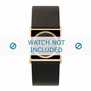 Correa de reloj Danish Design IV15Q826 Cuero Negro 27mm