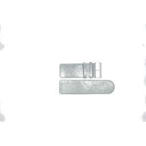 Jacques Lemans correa de reloj DC-218 Cuero Gris 26mm