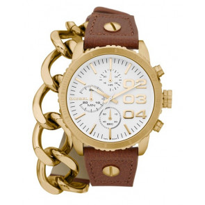 Correa de reloj Diesel DZ5308 Cuero Marrón 18mm
