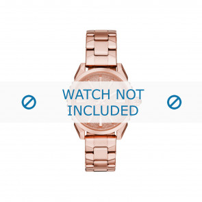 Diesel correa de reloj DZ5502 Metal Rosa 18mm