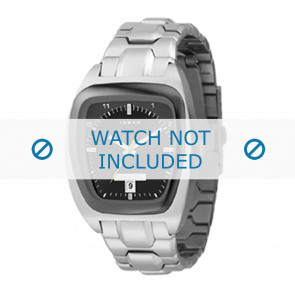 Diesel correa de reloj DZ1067 Metal Plateado 20mm
