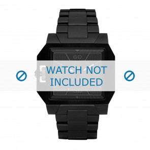 Diesel correa de reloj DZ1382 Metal Negro 12mm