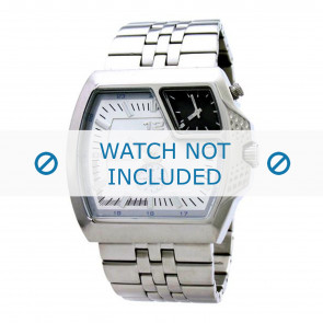 Diesel correa de reloj DZ1416 Acero inoxidable Plateado 32mm