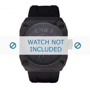 Correa de reloj Diesel DZ1433 Silicona Negro 30mm
