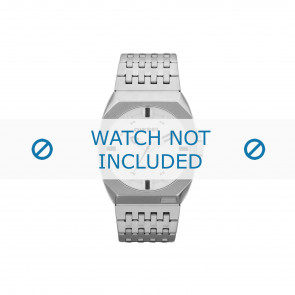 Diesel correa de reloj DZ1547 Metal Plateado 26mm