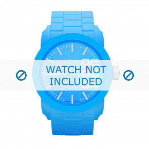 Correa de reloj Diesel DZ1571 Silicona Azul 23mm