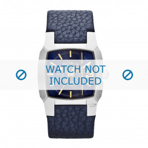 Diesel correa de reloj DZ1636 Cuero Azul  27mm