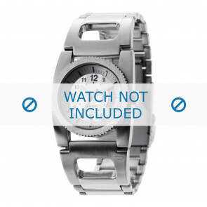Diesel correa de reloj DZ4094 Acero inoxidable Plateado 22mm