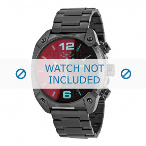 Correa de reloj Diesel DZ4316 Acero Negro 24mm