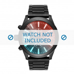 Correa de reloj Diesel DZ4447 Acero Negro 26mm