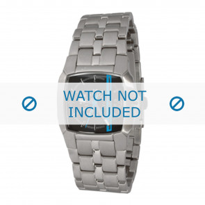 Diesel correa de reloj DZ5204 Acero inoxidable Plateado 21mm