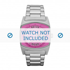 Diesel correa de reloj DZ5280 Metal Plateado 25mm