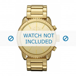 Diesel correa de reloj DZ5345 Metal Dorado 22mm