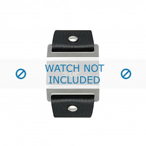 Correa de reloj Diesel DZ7081 Cuero Negro 32mm
