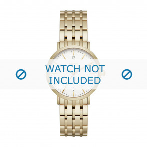DKNY correa de reloj NY2503 Metal Dorado 18mm