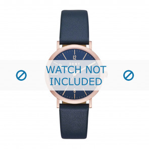 Correa de reloj DKNY NY2614 Cuero Azul 18mm