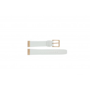 Correa de reloj DKNY NY8516 Cuero Blanco 18mm