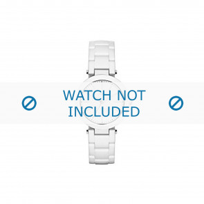 DKNY correa de reloj NY2291 Cerámica Blanco